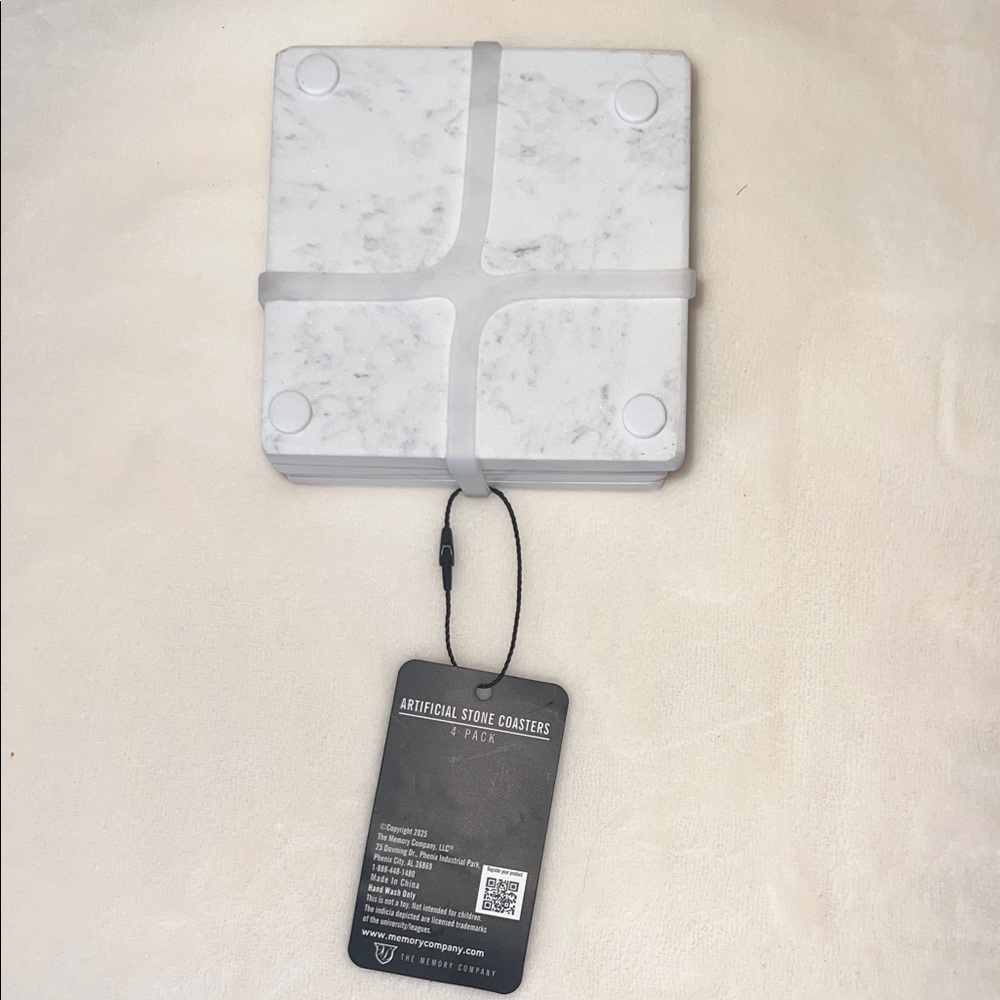 Detroit Lions Artificial Stone Coasters – 4 Pack – NWT - Picture 5 of 6